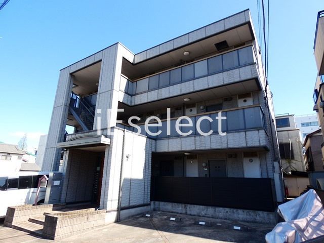 建物外観　千葉中央駅１０分。千葉駅まで徒歩１６分の立地です。