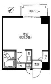 グレース千早町の間取り写真