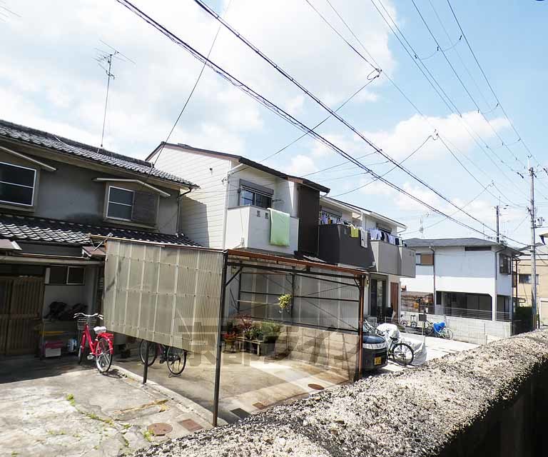 【京都市右京区梅津フケノ川町のアパートの眺望】