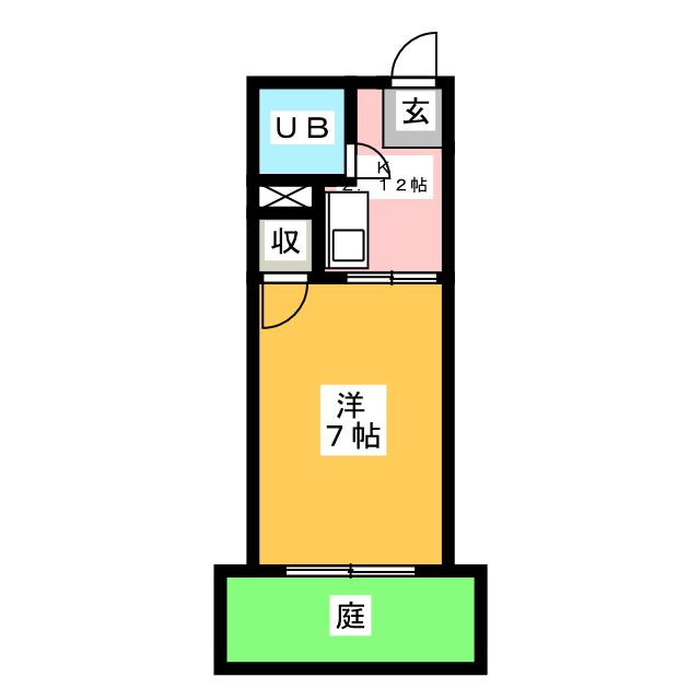 パークサイドムサシの間取り