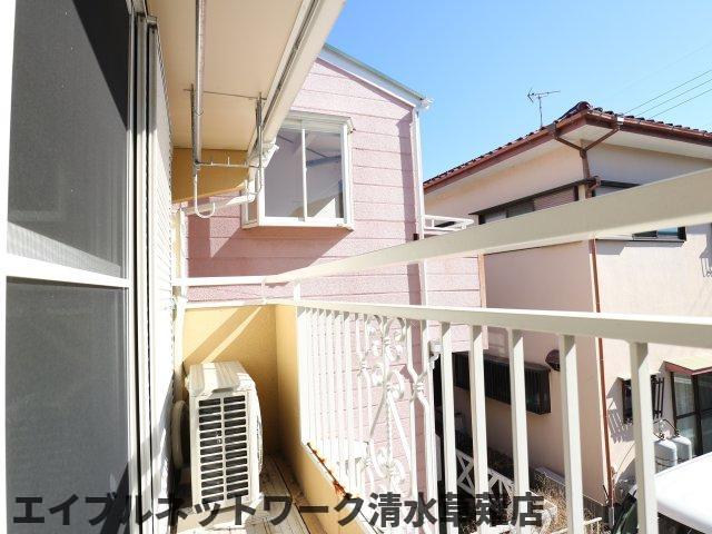 【静岡市駿河区中吉田のアパートの眺望】