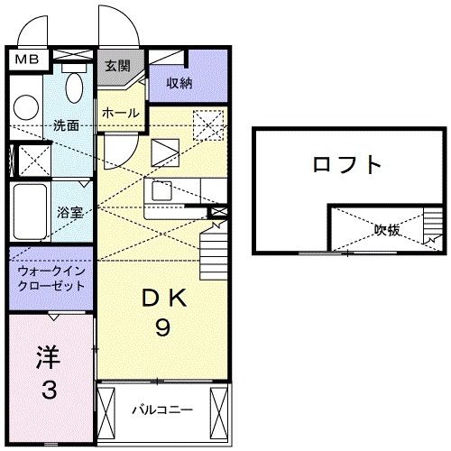 プラシードの間取り