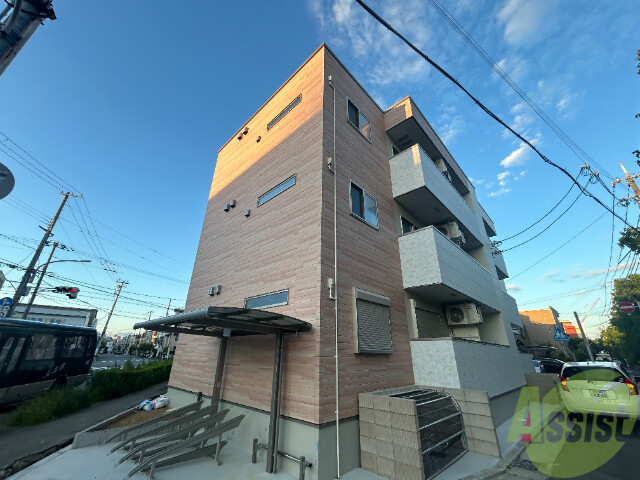 【フジパレス大物公園III番館の建物外観】