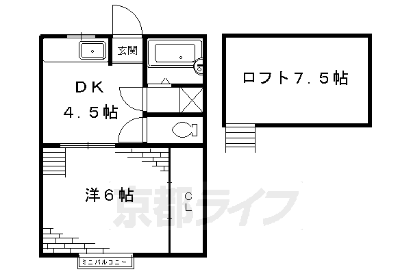 ＥＩＫＯハイツの間取り