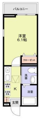ルミエール大口の間取り写真