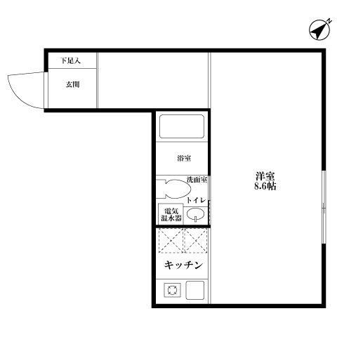 Apartement　Y2201の間取り