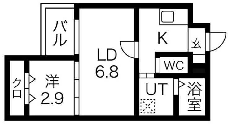 ジーイーシスの間取り