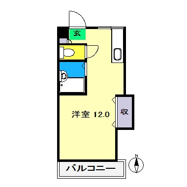 コーポグランドライン_間取り_0