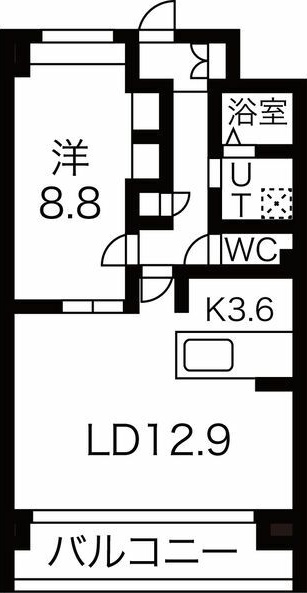 PLATZ KAKUOZANの間取り