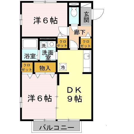 プチグリーンの間取り