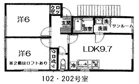 メゾン・ローゼの間取り