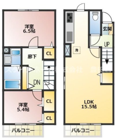 Ｒｅｓｉｄｅｎｃｅ　ｄｅ　三好(レジドンスドゥミヨシ)の間取り