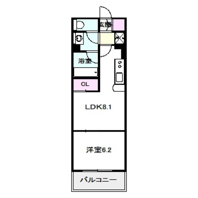 コンソラーレ東野田の間取り