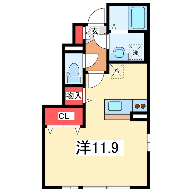 カーサ・カラーラの間取り