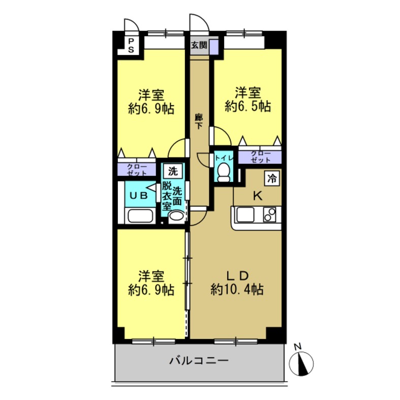 グランドソレーユの間取り