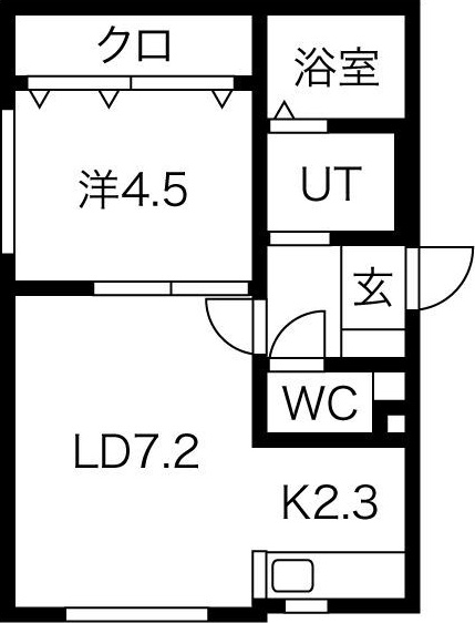 MulberryField　24.2の間取り