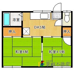 コーポ西村の間取り