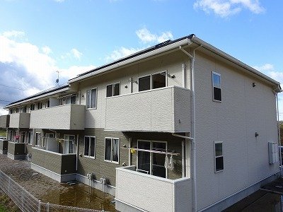 ハ モニ ヴィレッジの建物外観