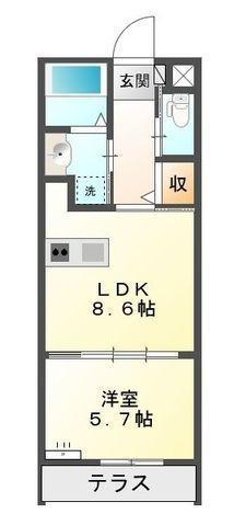 シャルムの間取り