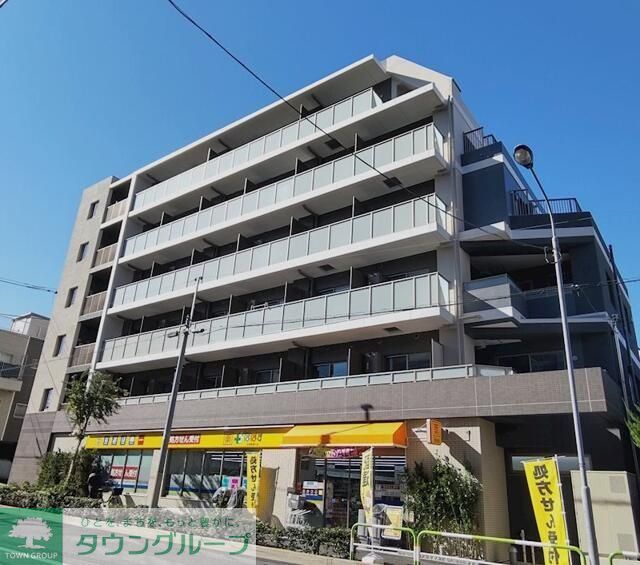 北区滝野川のマンションの建物外観