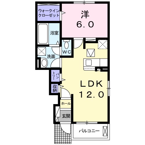 【ジェルメの間取り】