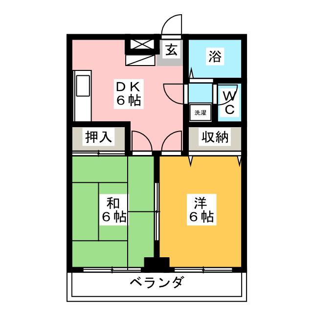 ＰＡＲＫ　ＳＩＤＥ　ＫＡＳＵＧＡの間取り