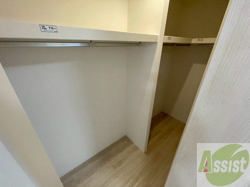 収納　嬉しいウォークインクローゼット仕様です！！