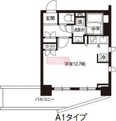 レジディア御茶ノ水の間取り