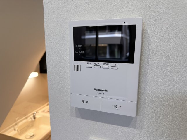 セキュリティ　※室内画像は別号室のもの