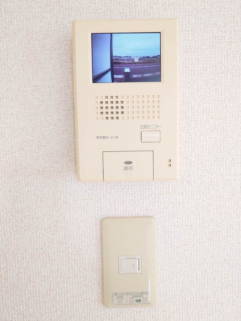 セキュリティ　モニタ付きドアホン