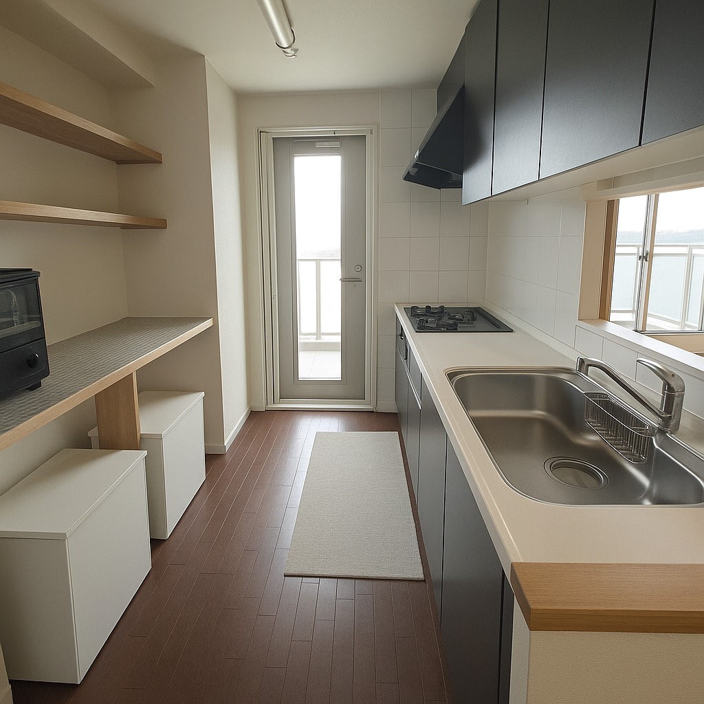 キッチン　現況有姿です。