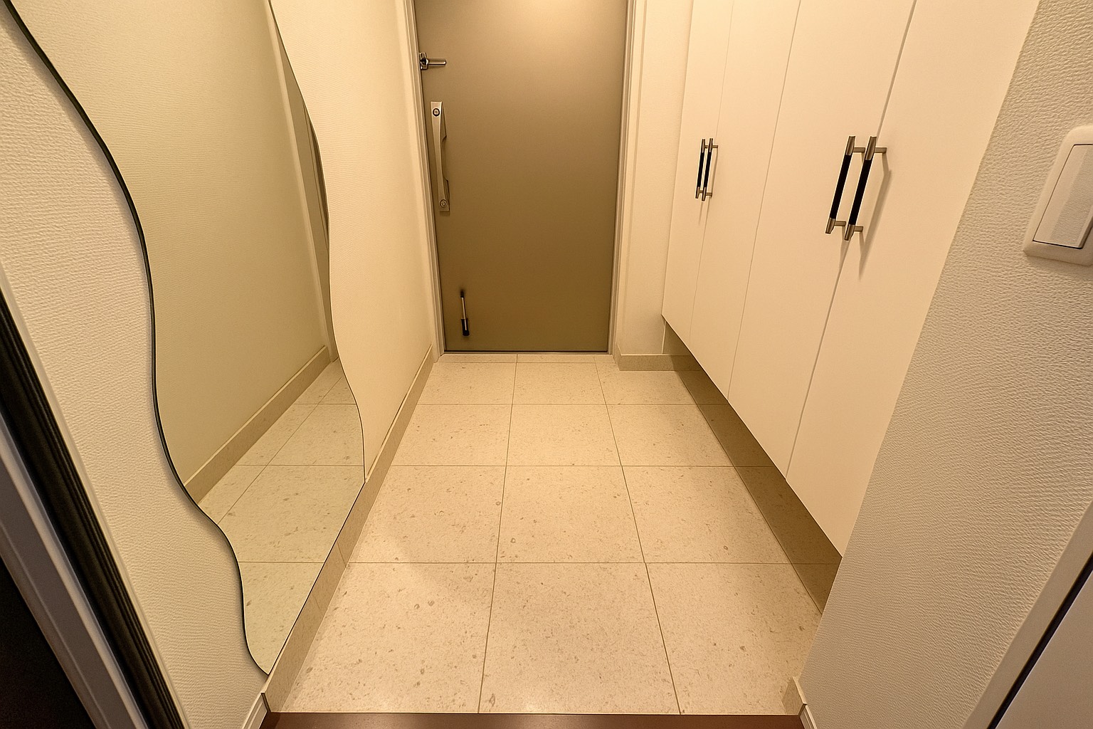 玄関　現況有姿です。