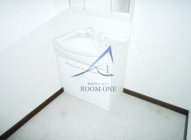 洗面設備　洗面台です。