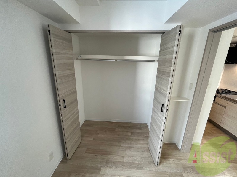 収納　収納もバッチリあるのでお部屋が片付きますよ！