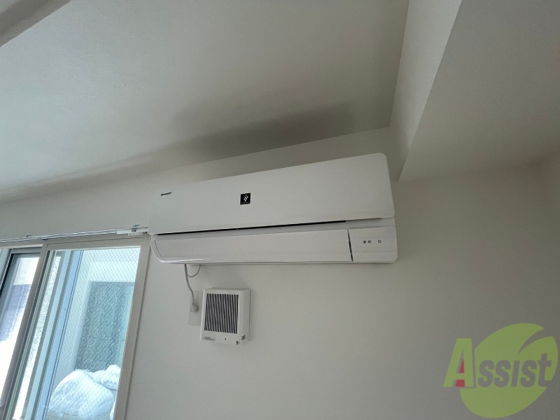 その他設備　エアコンがありますので夏でも快適に過ごせます！