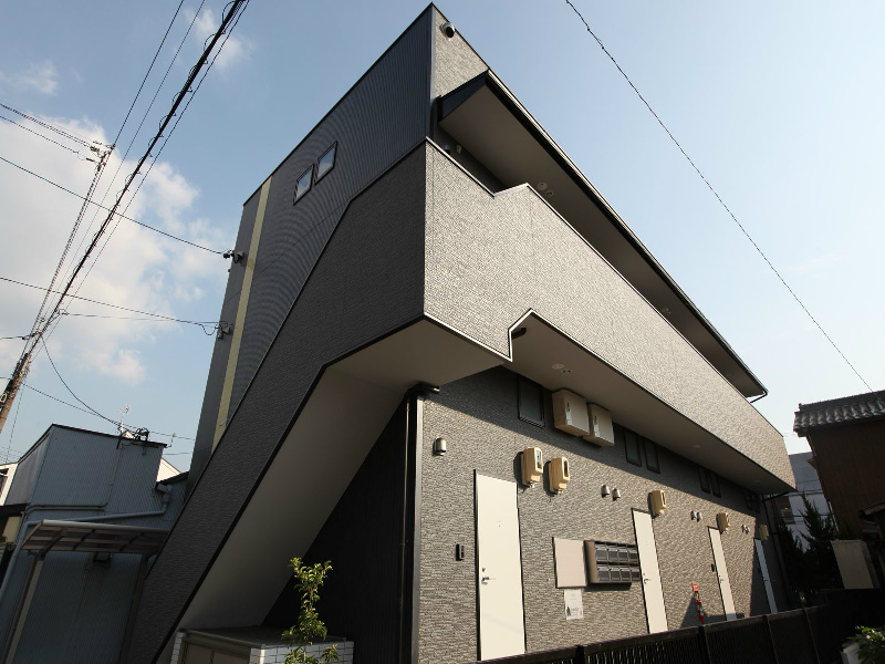 建物外観　外観　デザイナーズ　光インターネット無料　家具家電ご用意でき