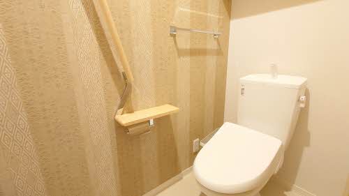 トイレ　コンパクトで使いやすいトイレです