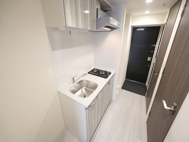 キッチン　システムキッチン（ガス2口コンロ付）