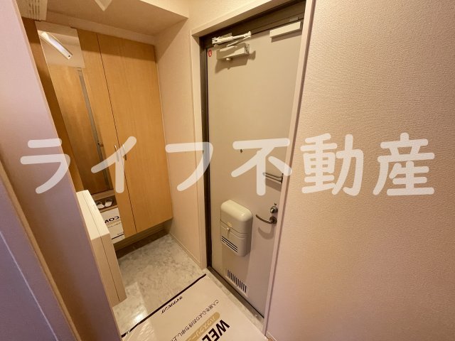 玄関　明るい玄関です