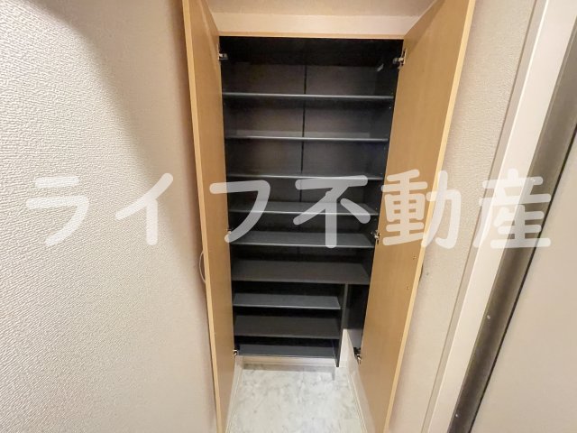 収納　専用の収納スペースです