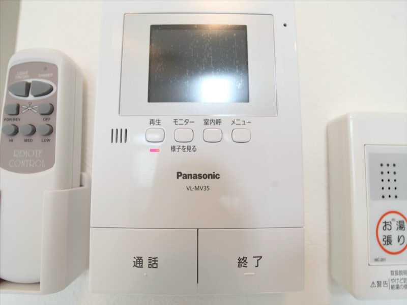 セキュリティ　ＴＶモニター付インターホン