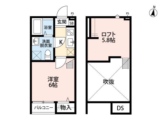 ライトミドル岩槻の間取り写真