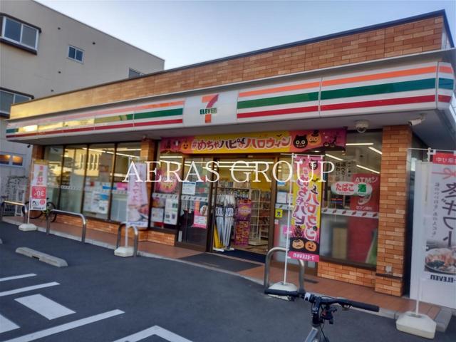 コンビニ　セブン-イレブン 市川湊新田２丁目店（コンビニ）まで80m