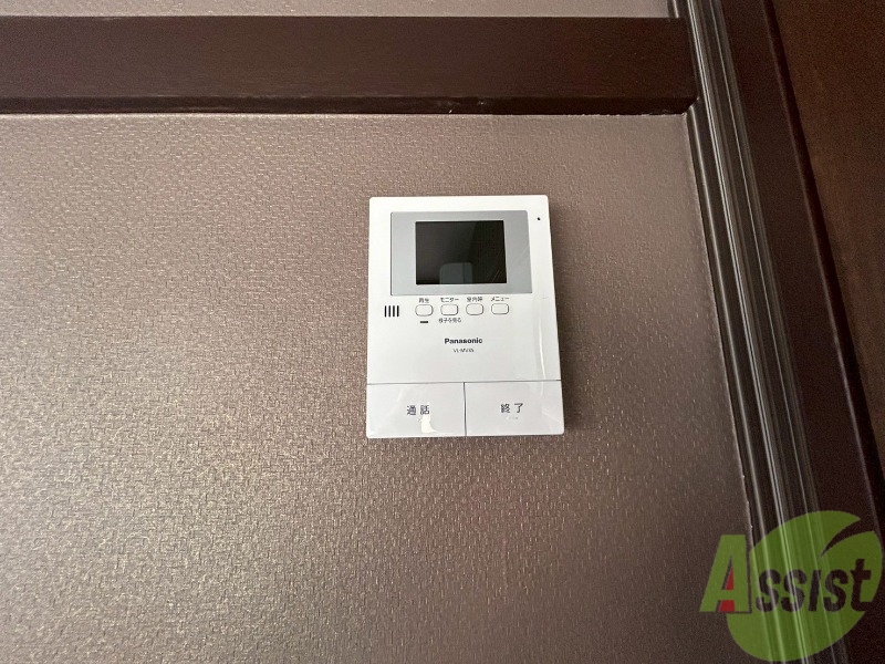 その他設備　テレビ付きインターホンなので防犯の観点でも安心ですね。