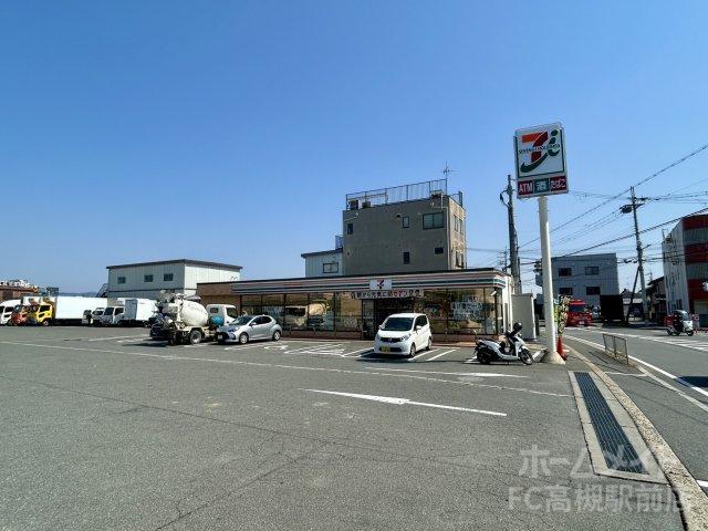 コンビニ　セブン－イレブン　高槻唐崎北店（コンビニ）まで410m