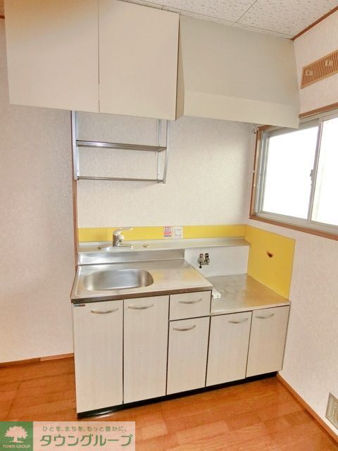 キッチン　ガスコンロ設置可（都市ガス）