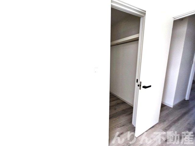 収納　たっぷりとした収納スペースです