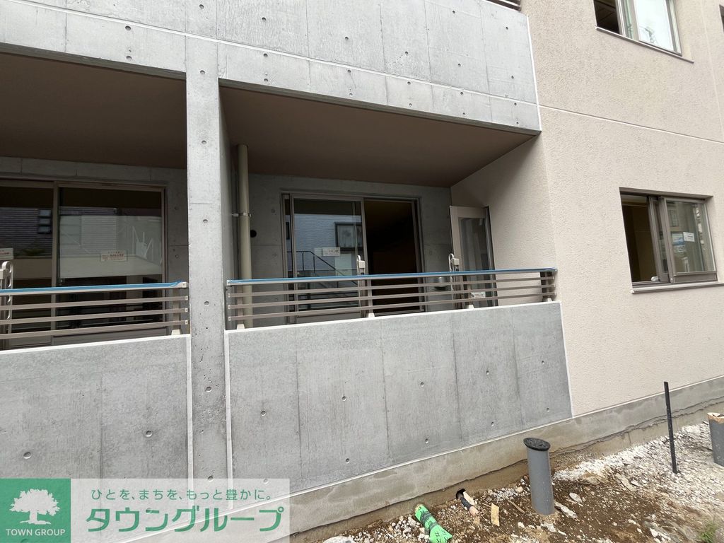 建物外観　※建築中のためイメージパース参考