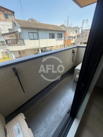 バルコニー　岩伸リバーコート住吉　バルコニー