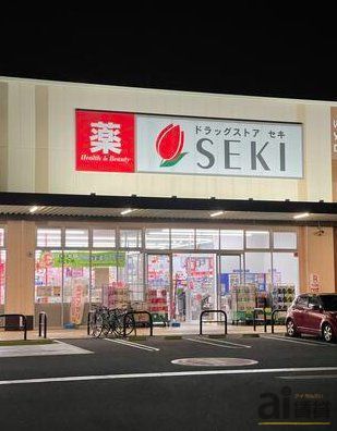 ドラックストア　ドラッグストアセキ鶴ヶ舞店（ドラッグストア）まで1430m